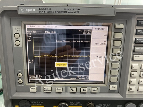 是德頻譜分析儀E4405B維修報錯LO unlock故障