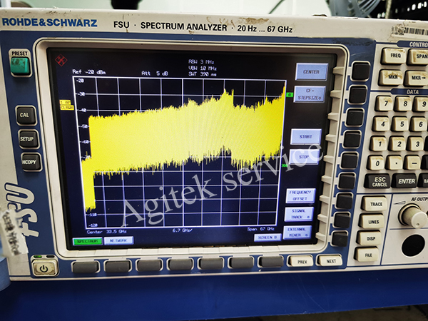 R&S FSU67頻譜儀指標超差大維修案例