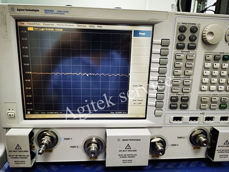安捷倫N5245A網絡分析儀功率異常維修案例