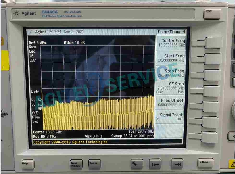 維修E4440A開機自檢報錯故障案例